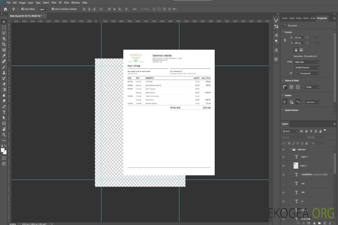 Modèle de bulletin de paie Dasilva's Maids aux formats Word et PDF.pdf, 1 template Modèle de bulletin de paie Dasilva's Maids aux formats Word et PDF.pdf, 1 template